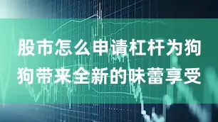 股市怎么申请杠杆为狗狗带来全新的味蕾享受