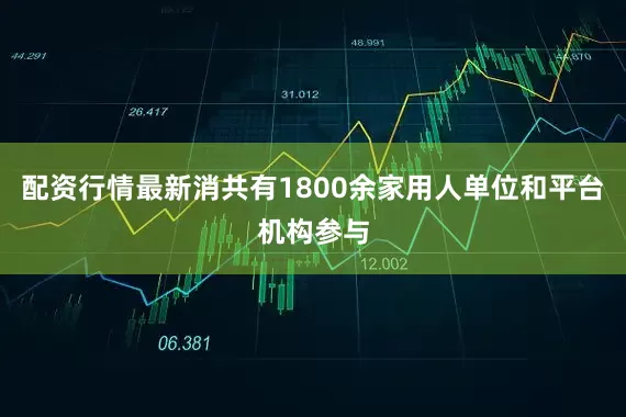 配资行情最新消共有1800余家用人单位和平台机构参与