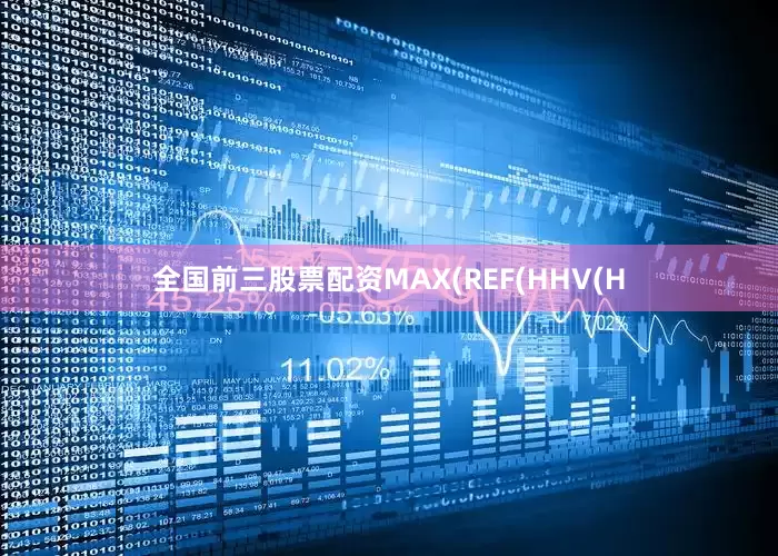 全国前三股票配资MAX(REF(HHV(H